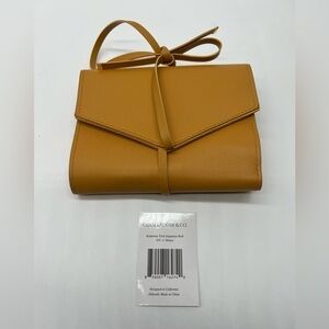 Glass Ladder & Co trifold tan bag NWOT